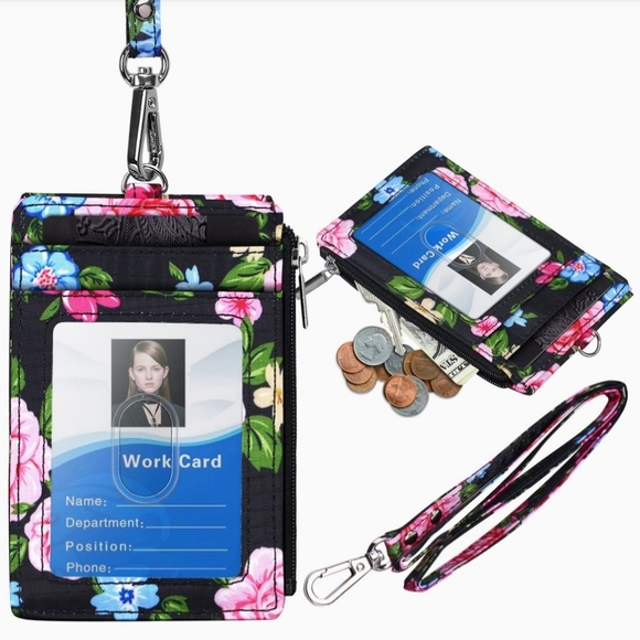 Fkora Badge Holder with Zipper - Picture 10 of 15